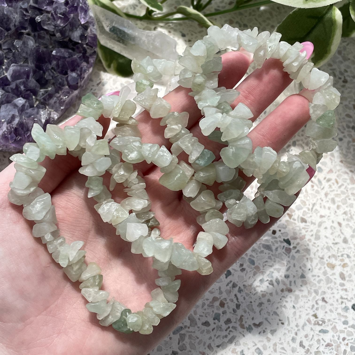Green Ave - Chip Bracelet - Light Green Ave - Chip Bracelet - Light